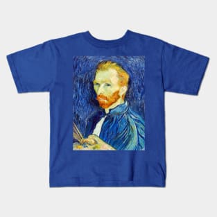 Self-Portrait by Vincent van Gogh Kids T-Shirt